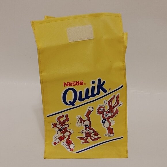 Vintage Nestle NesQuick Lunch Bag Fabric Lunch Bag - Picture 2 of 5